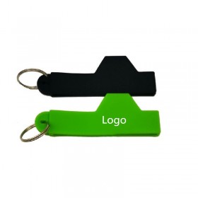 Silicone Card Holder With Key Ring