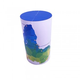 Custom Cylindrical Full Color Photo Cubes