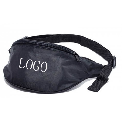 Waist pack with adjustable webbing, size is 11 3/4" x 4 11/16"