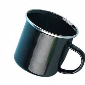 12oz enamel cup with handle