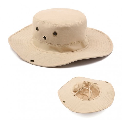 Wide Brim Bucket Hat