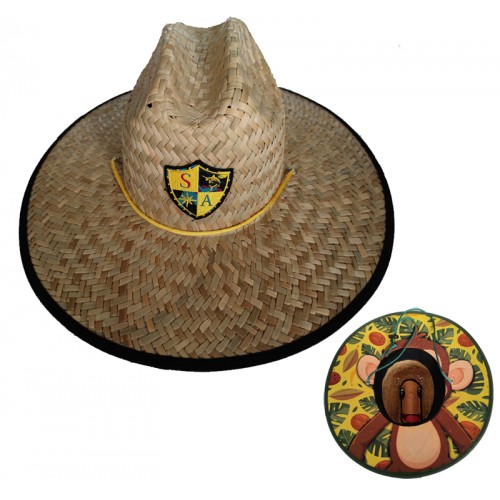 Straw bucket hat