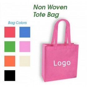 Non-woven tote bag/hand bag, size 12" x 16" x 2 3/8"